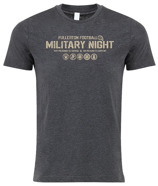 Fullerton Football Military Night 2024 T Shirt